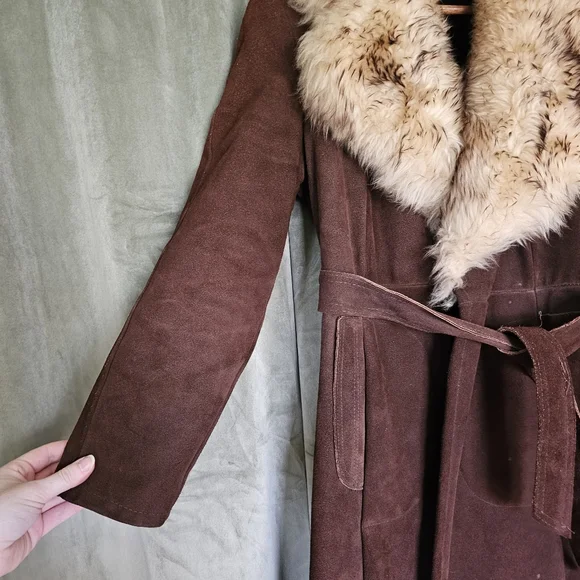 Vintage 1970s Leather Duster - Picture 6 of 13